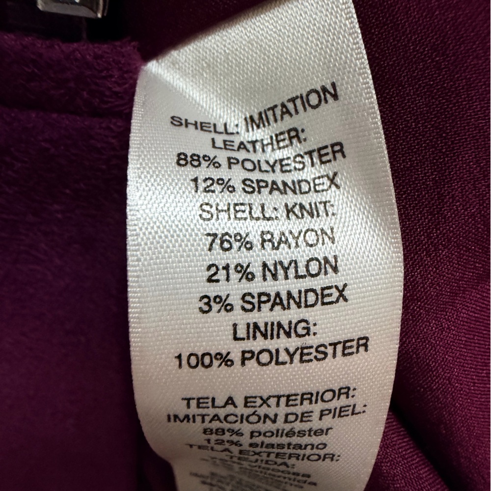 Chico's Vibrant Magenta Bomber Jacket - Picture 5 of 5